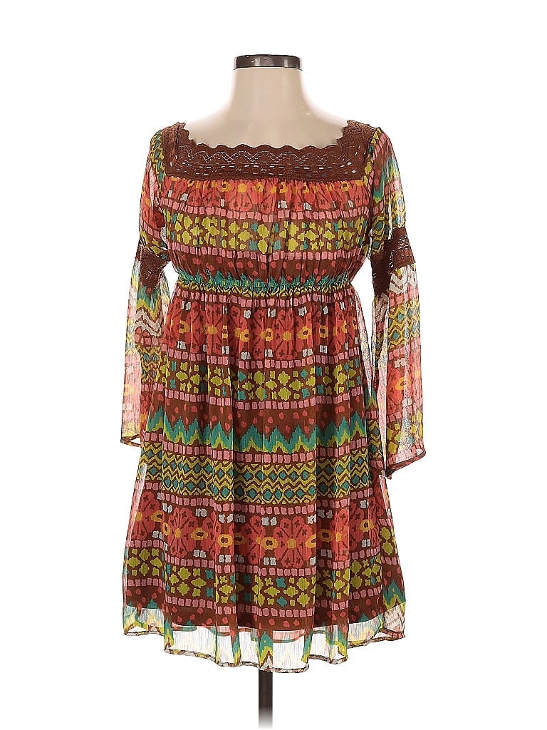 Pre-owned Judith March Casual Dress In Brown