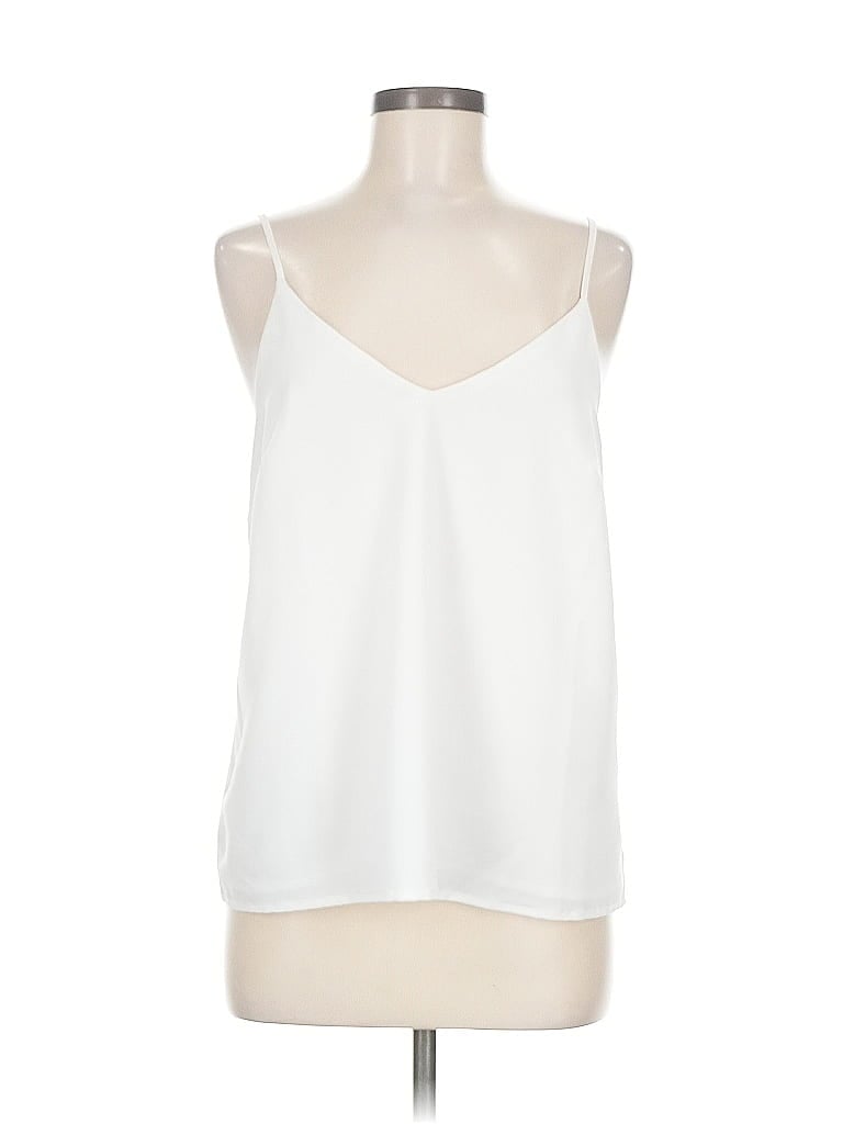 Pre-owned A New Day Sleeveless Blouse In White