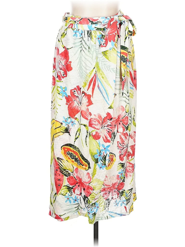 Pre-owned C&c California Casual Skirt In White