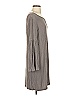 Neiman Marcus Solid Gray Casual Dress Size S - photo 4