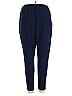Shein Curve 100% Polyester Solid Blue Casual Pants Size 2X - photo 2