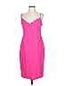 Likely Solid Pink Cocktail Dress Size 14 - photo 1