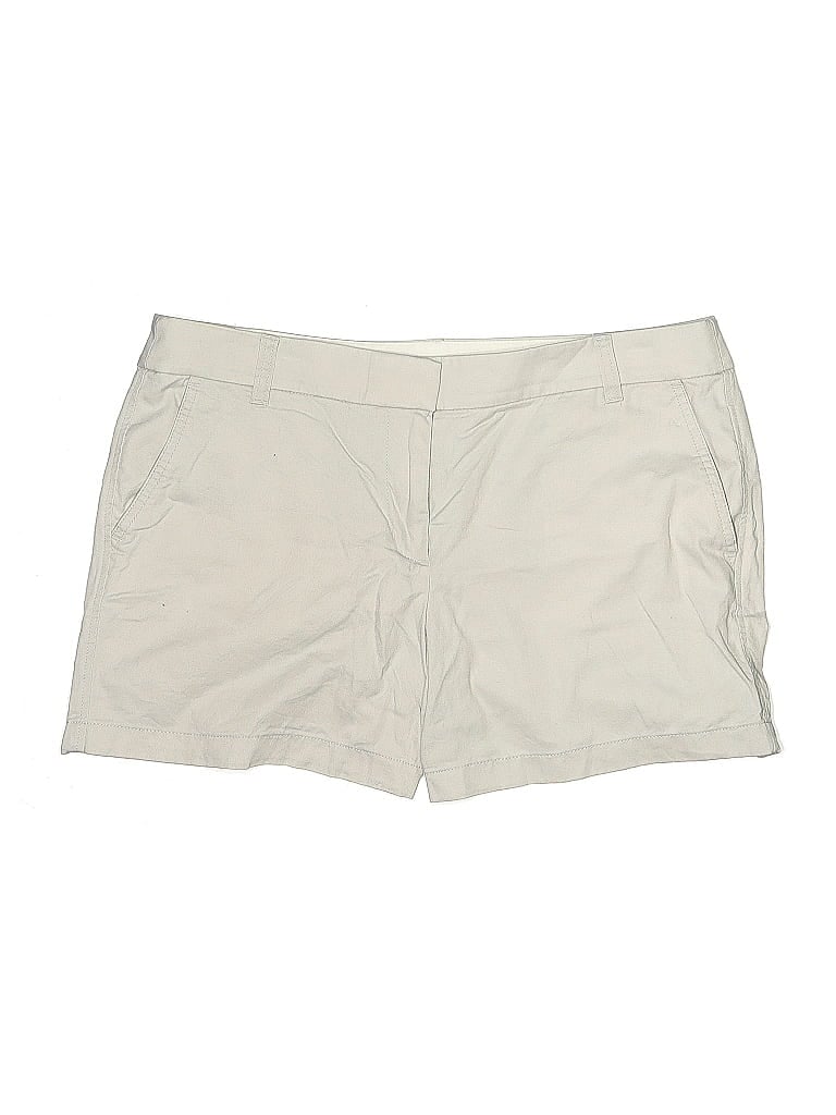 Pre-owned J.crew Factory Store Khaki Shorts In Green
