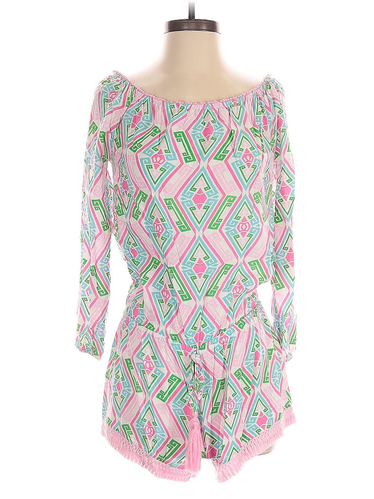 Pre-owned Macbeth Collection By Margaret Josephs Romper In Pink