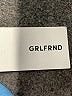 GRLFRND Ivory White Jeans Size 24 waist - photo 8