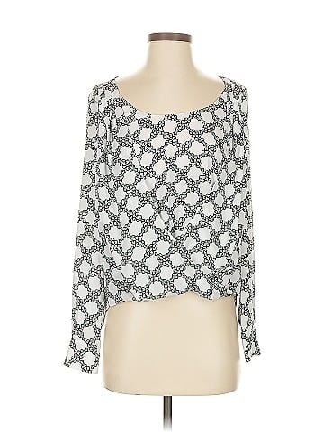 White House Black Market 3/4 Sleeve Blouse (view 1)