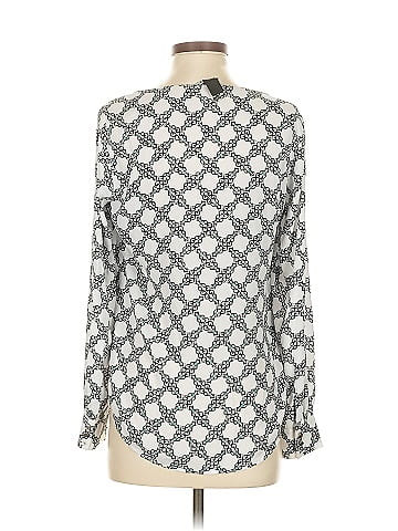 White House Black Market 3/4 Sleeve Blouse (view 2)