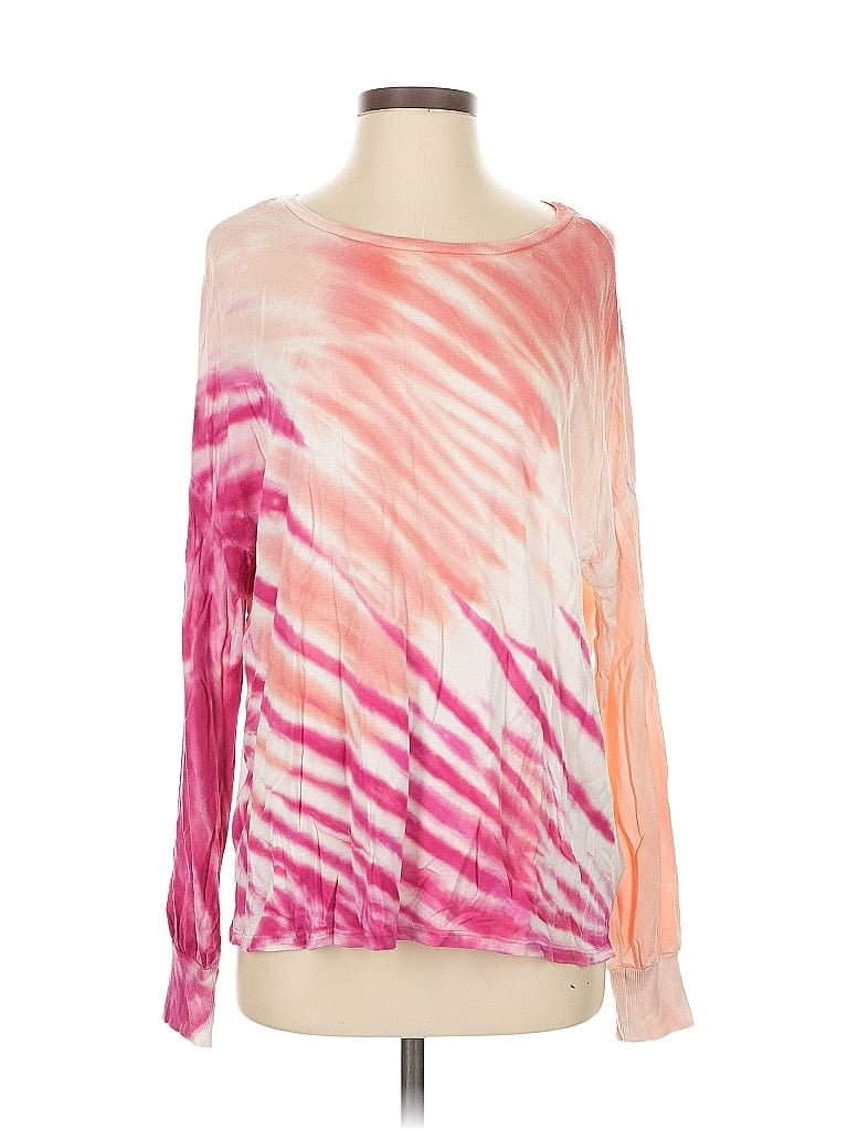 ADYSON PARKER Pre-owned Long Sleeve T-shirt In Pink