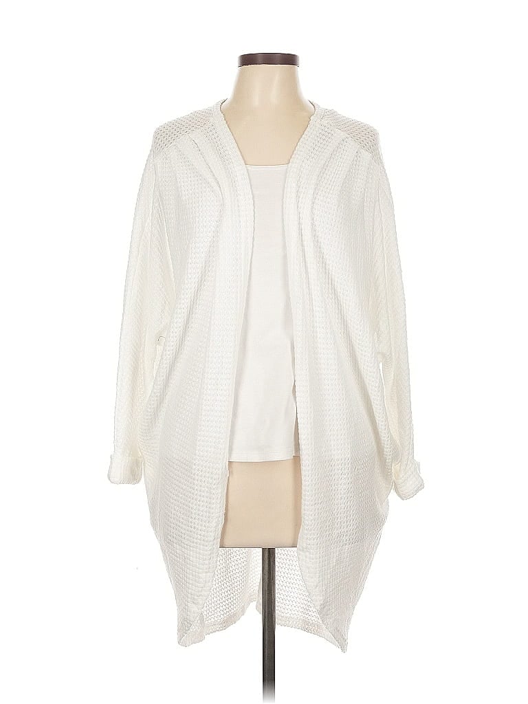 Click to view more detailed imagery on our partner's website Pre-owned Merokeety Cardigan Sweater In White