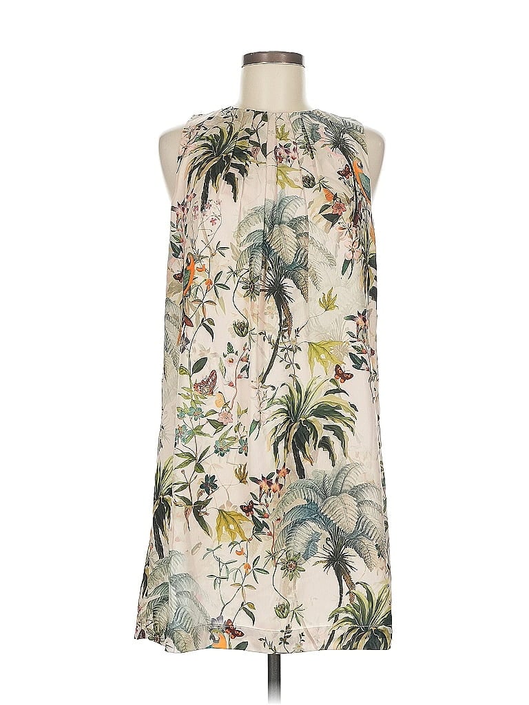 Pre-owned H&m Casual Dress In White