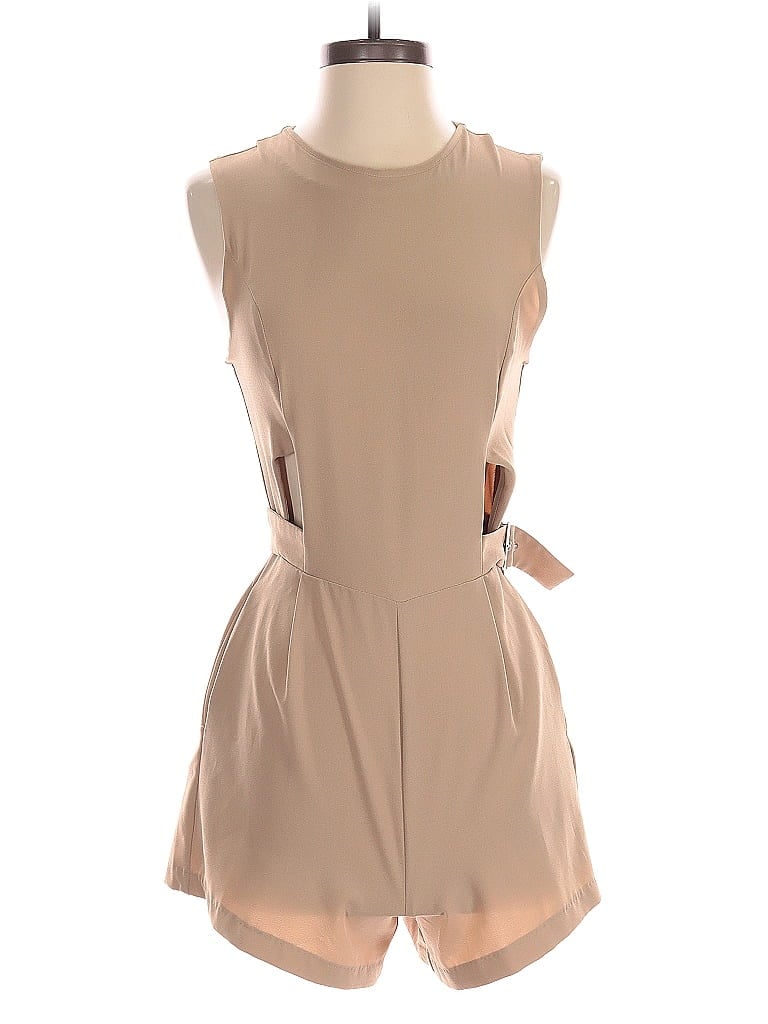 Pre-owned Love Tree Romper In Brown