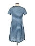 Universal Thread 100% Cotton Stripes Blue Casual Dress Size XS - photo 2