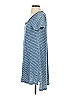 Universal Thread 100% Cotton Stripes Blue Casual Dress Size XS - photo 5