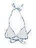 Unbranded Floral Blue Swimsuit Top Size S - photo 2