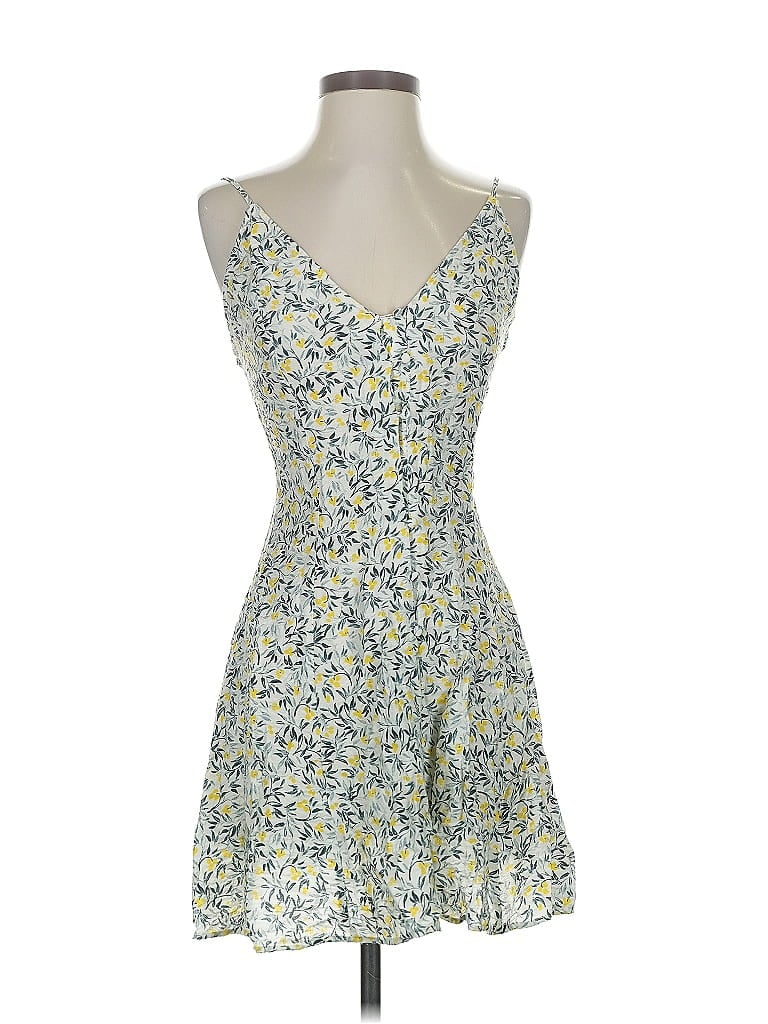 Pre-owned H&m Cocktail Dress In Yellow