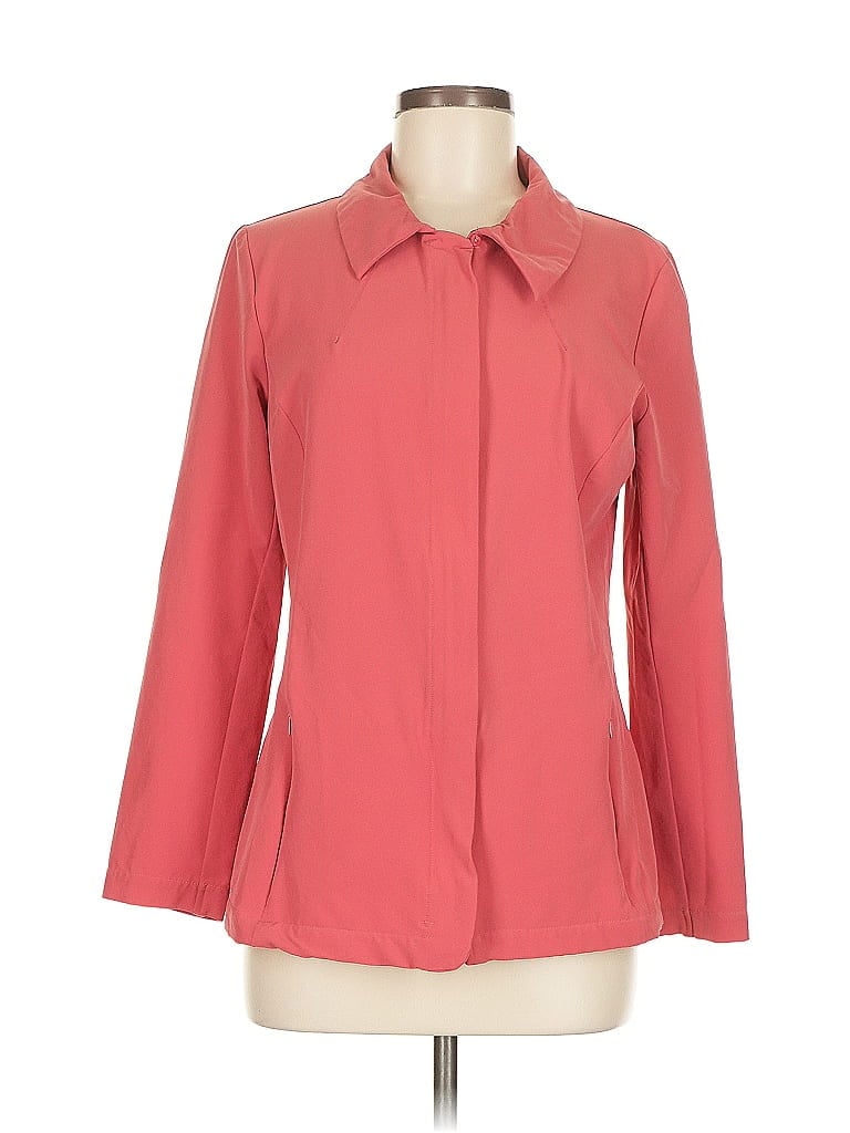 Pre-owned Jockey Blazer Jacket In Pink