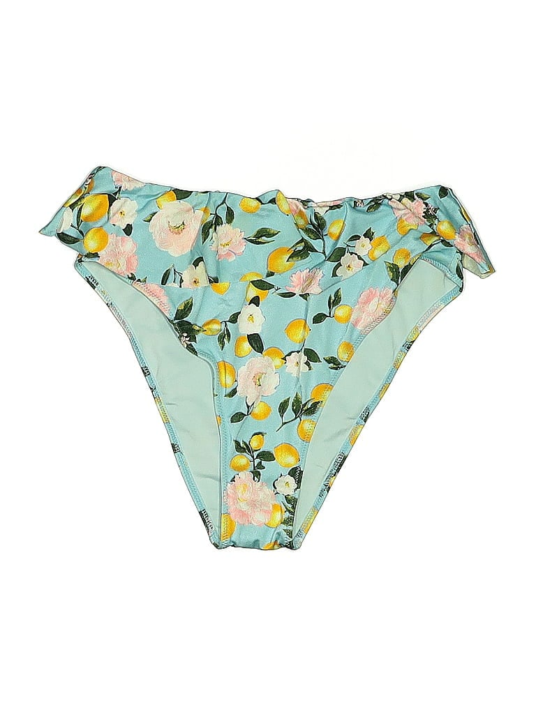 Pre-owned Victoria's Secret Swimsuit Bottoms In Yellow