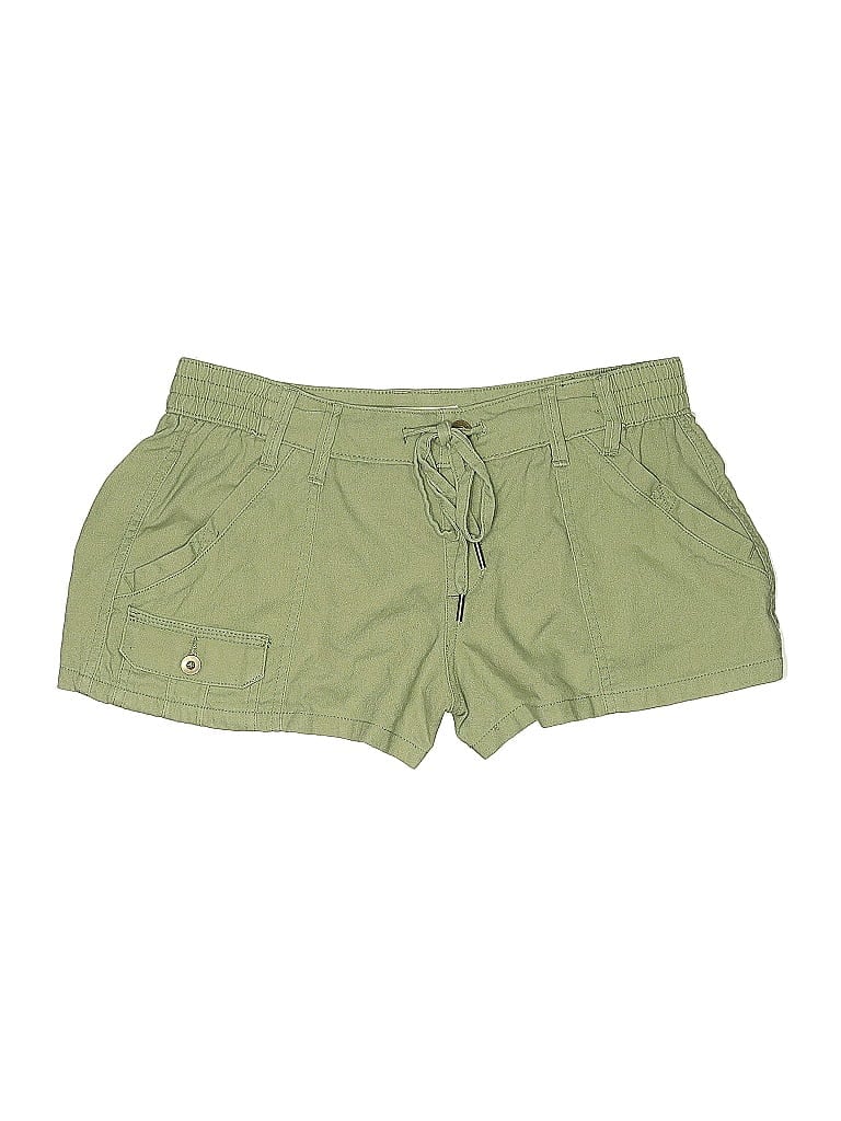 Pre-owned Happily Grey Khaki Shorts In Green