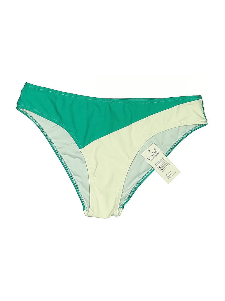 Click to view more detailed imagery on our partner's website Pre-owned Cupshe Swimsuit Bottoms In Green