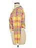 Wet Seal 100% Polyester Plaid Yellow Jacket Size XL - photo 5