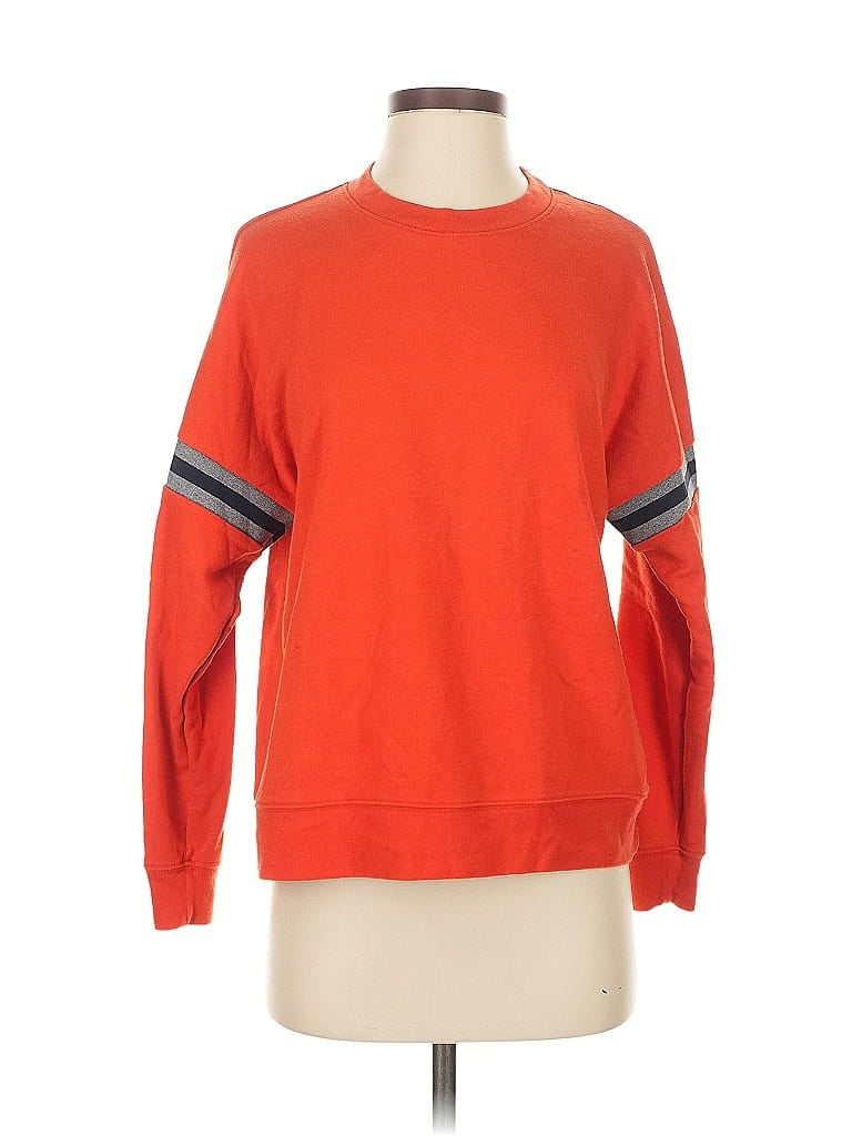 Pre-owned Banana Republic Factory Store Sweatshirt In Orange