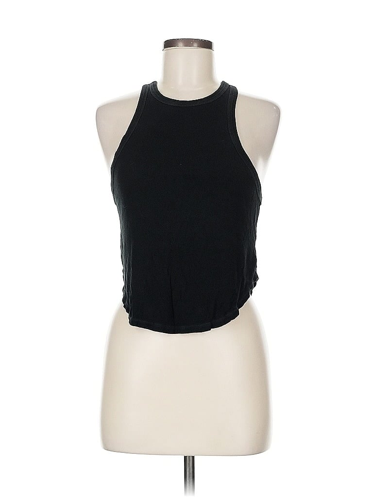 BRANDY MELVILLE Pre-owned Tank Top Black Halter Neckline Tops