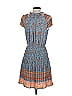 Current Air 100% Polyester Paisley Blue Casual Dress Size XS - photo 2