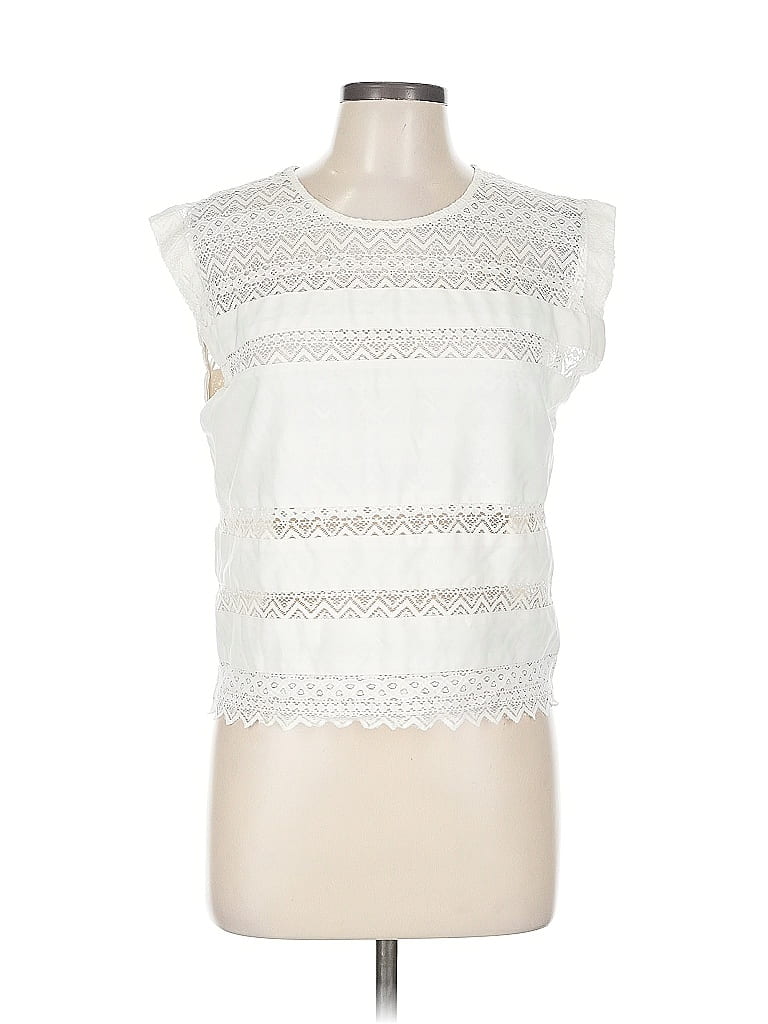 Click to view more detailed imagery on our partner's website Pre-owned Endless Rose Sleeveless T-shirt In White