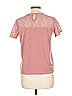 Fig Pink Short Sleeve Top Size L - photo 2
