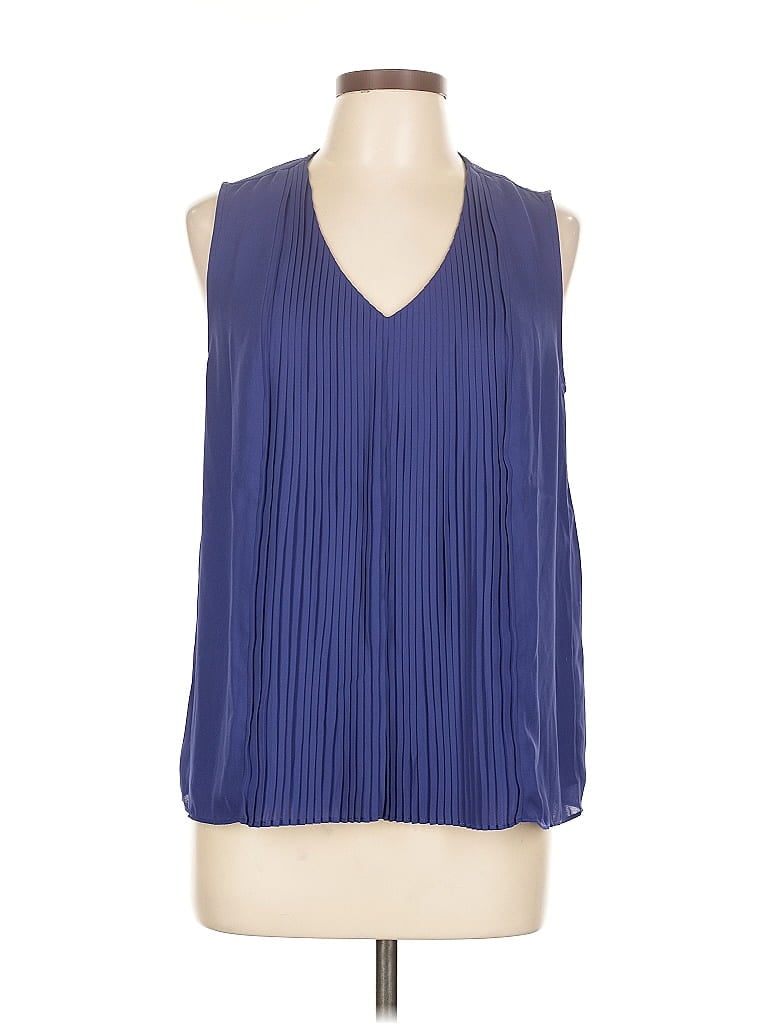 41HAWTHORN Pre-owned Sleeveless Blouse In Blue
