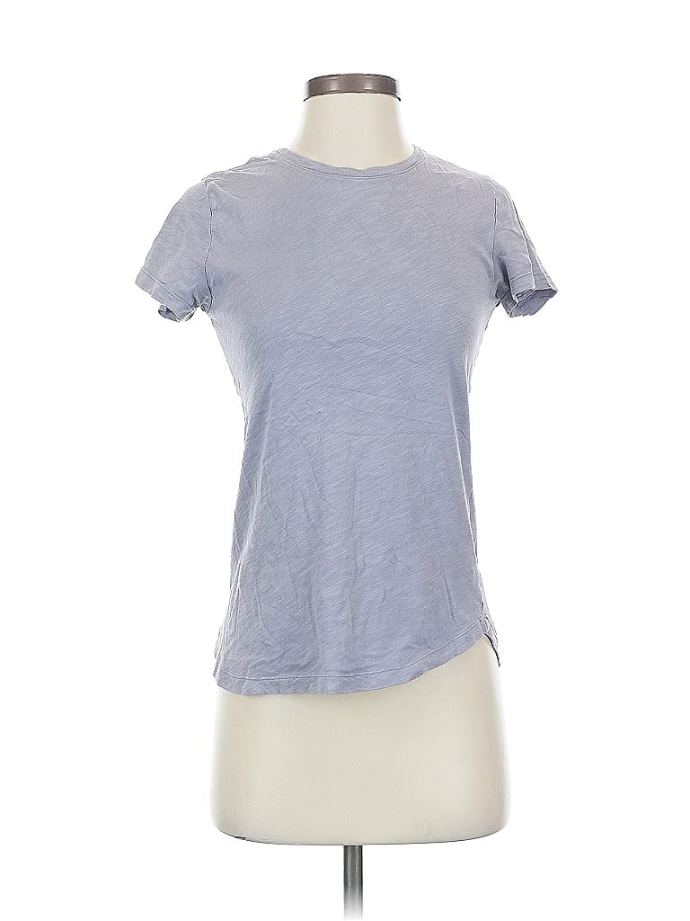 Pre-owned Felina Short Sleeve T-shirt In Gray