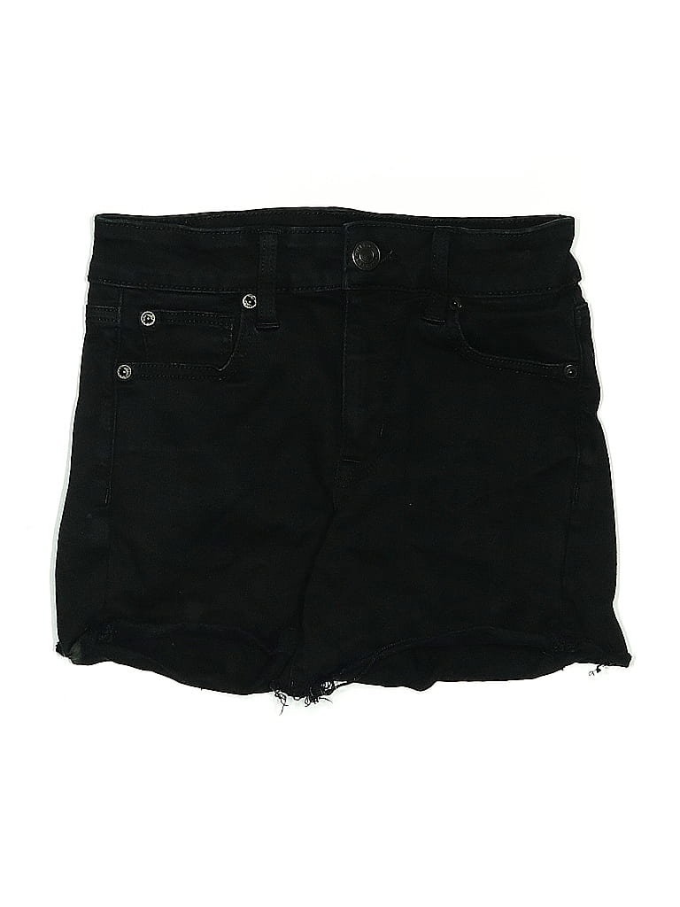Click to view more detailed imagery on our partner's website Pre-owned American Eagle Outfitters Denim Shorts In Black