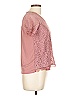 Fig Pink Short Sleeve Top Size L - photo 4