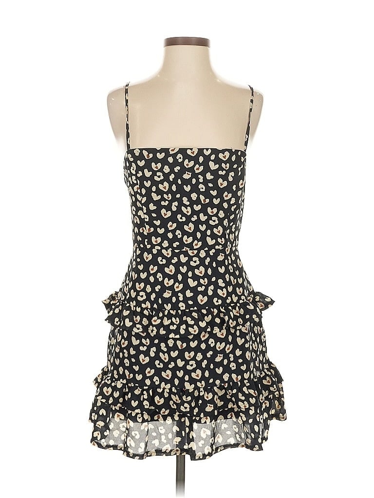 POLLY Pre-owned Sleeveless Top Black Sweetheart Neckline Tops