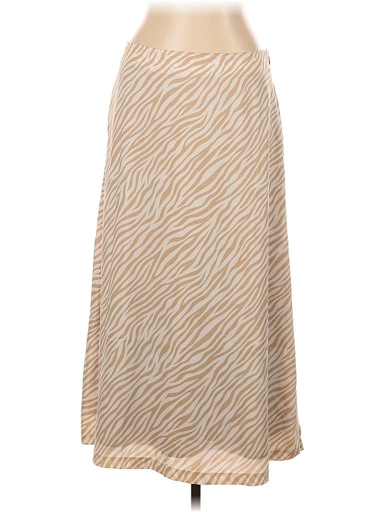 Pre-owned Ann Taylor Casual Skirt In Brown