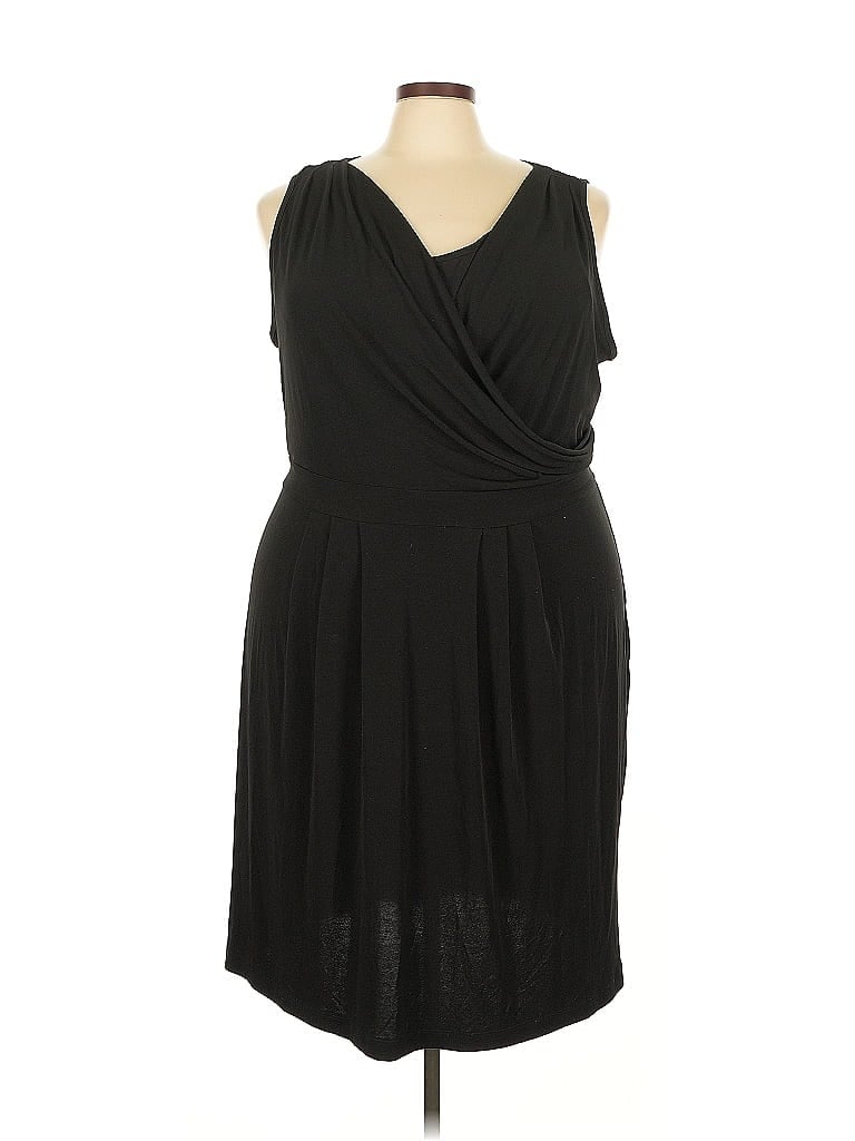 Pre-owned Jaclyn Smith Cocktail Dress In Black