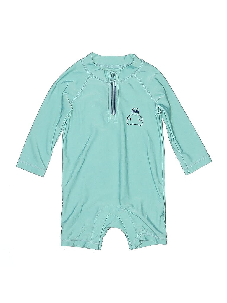 Click to view more detailed imagery on our partner's website Pre-owned Baby Gap Babies' Rash Guard In Blue
