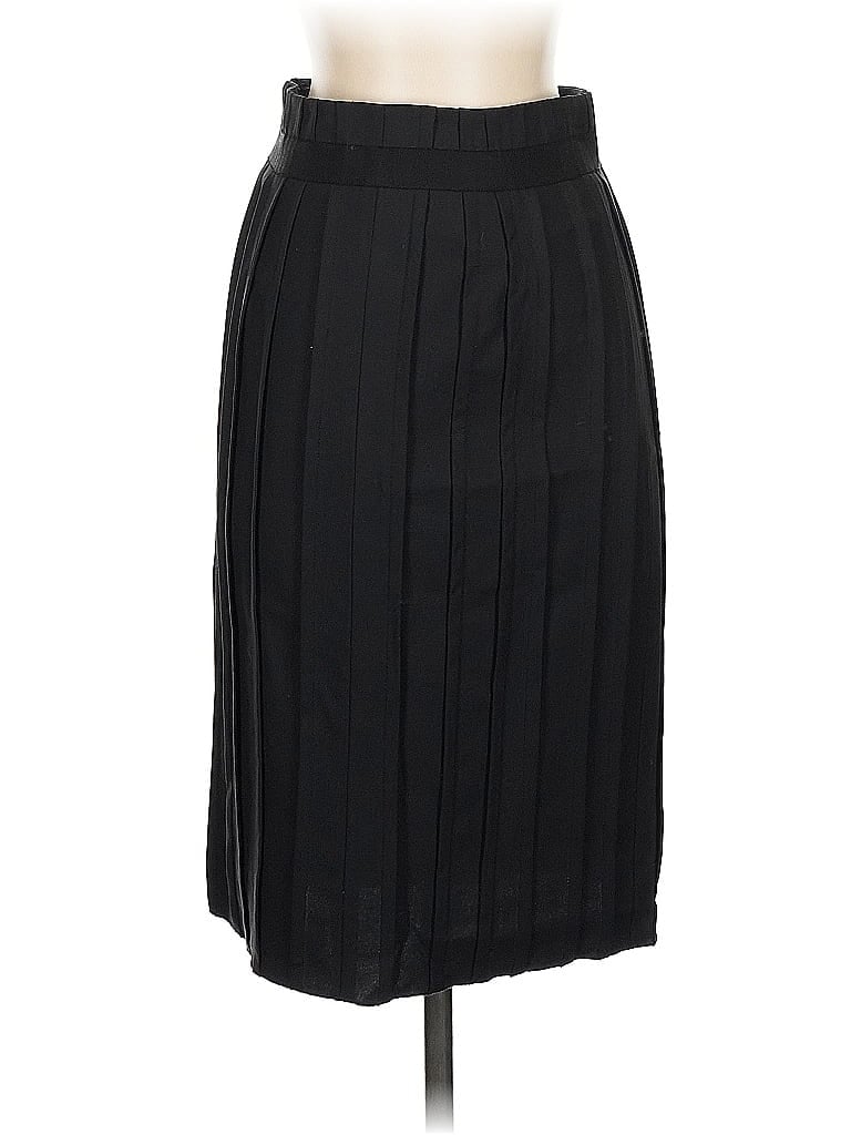 MAX AZRIA Pre-owned Wool Skirt In Black
