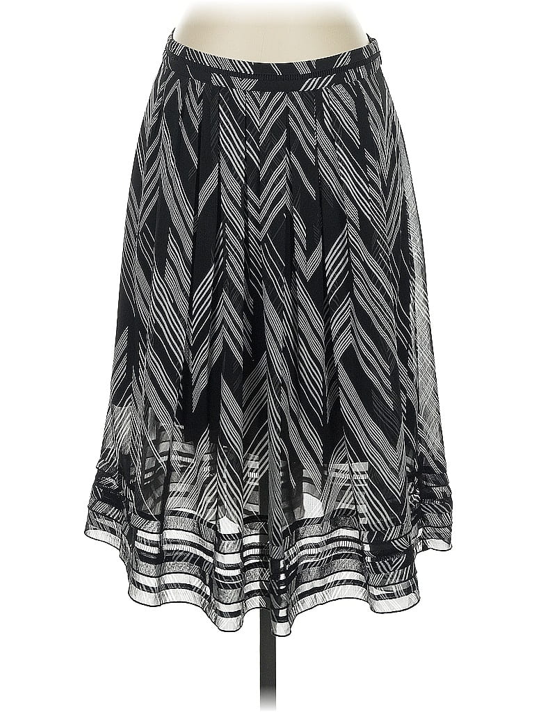 Pre-owned White House Black Market Casual Skirt In Black