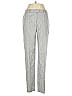 Etcetera Chevron-herringbone Silver Casual Pants Size 2 - photo 1