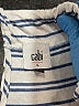 CAbi Stripes Gray Blue Casual Dress Size L - photo 7