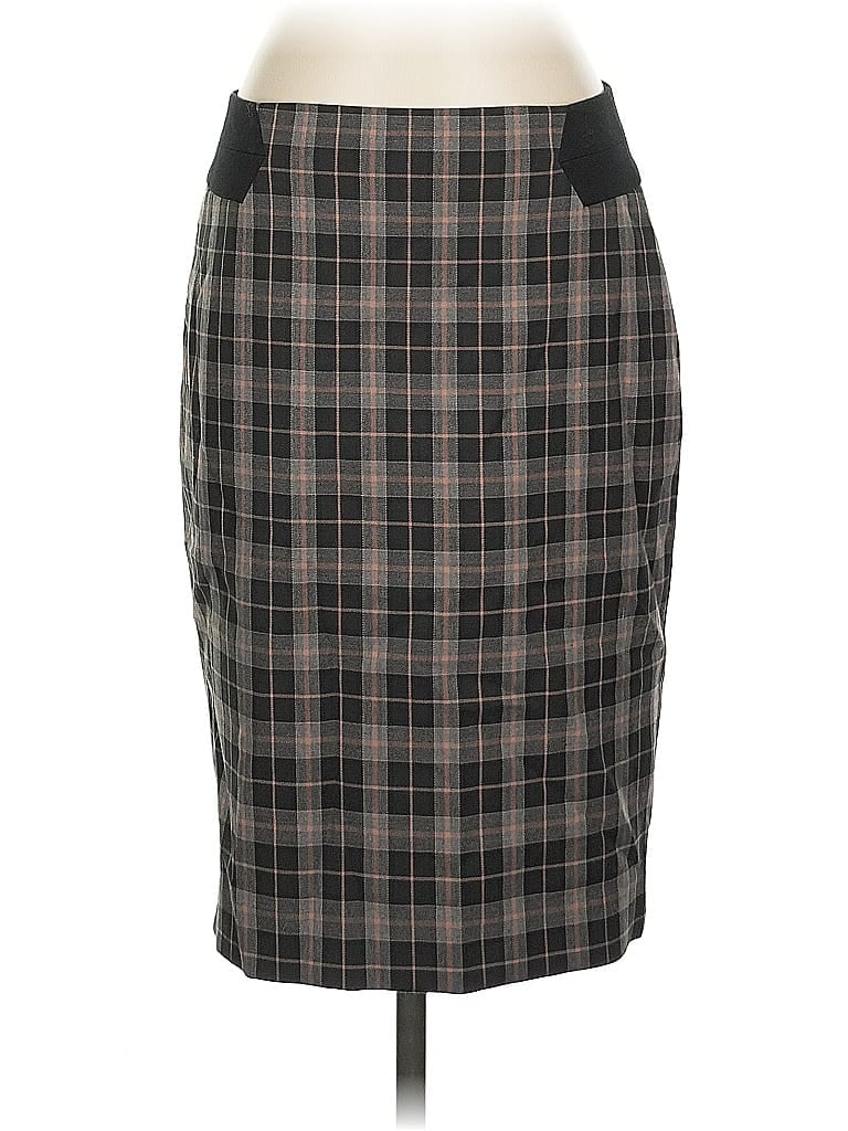 Pre-owned The Limited Formal Skirt In Gray