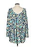 Chico's Teal Blue Kimono Size 4 - photo 2