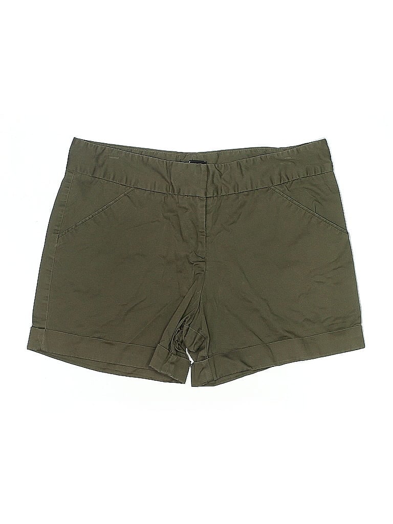 Pre-owned The Limited Khaki Shorts In Green