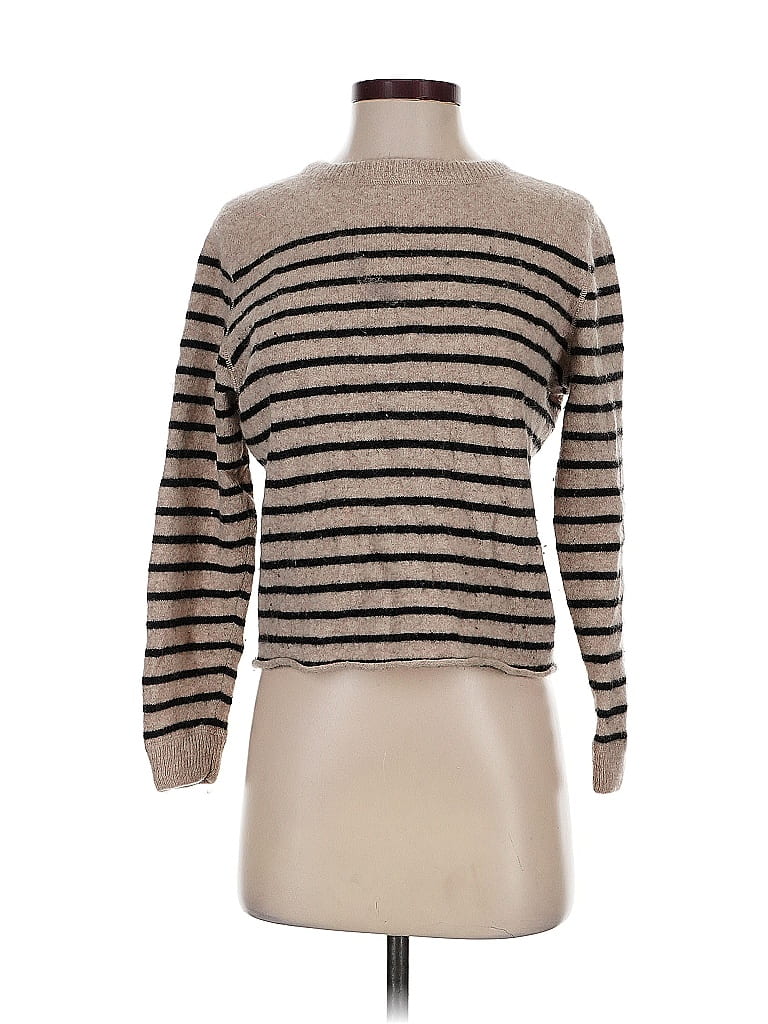 Pre-owned Reformation Jeans Turtleneck Sweater In Brown