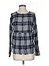 Cloth & Stone 100% Rayon Gray Long Sleeve Blouse Size S - photo 1