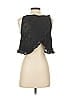 ERIN Erin Fetherston 100% Polyester Black Sleeveless Blouse Size 0 - photo 2
