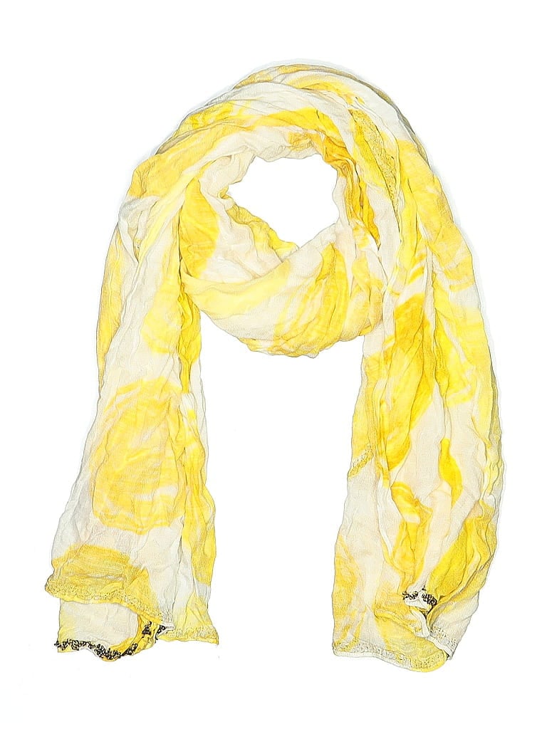 Pre-owned White Stuff Scarf In Yellow