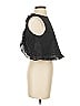 ERIN Erin Fetherston 100% Polyester Black Sleeveless Blouse Size 0 - photo 4