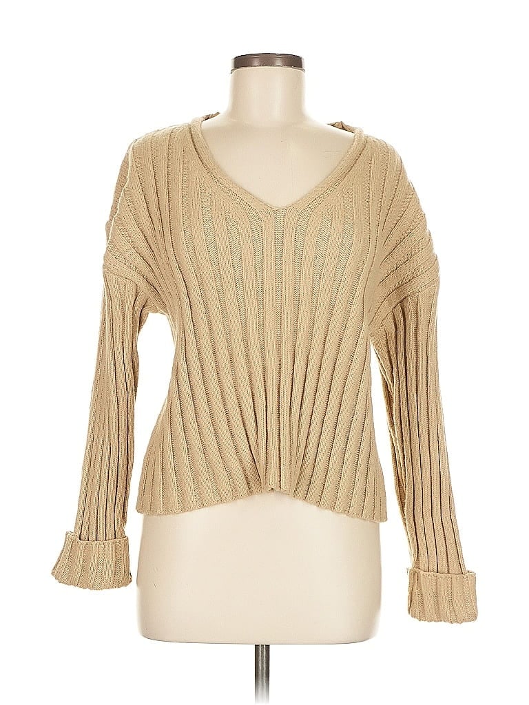 Click to view more detailed imagery on our partner's website Pre-owned Vigoss Pullover Sweater In Brown